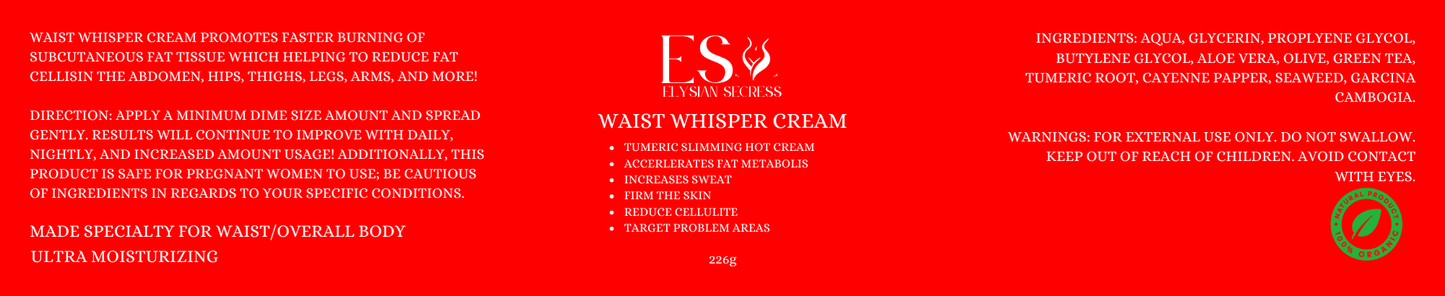 Snatched Waist Cream